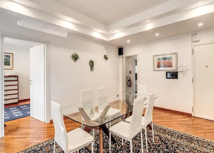 White Vatican Apartment Rom